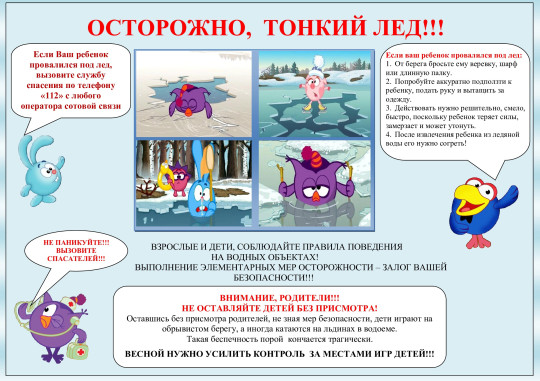 Памятка "Осторожно! Тонкий лёд! Памятка "Осторожно! Тонкий лёд!.